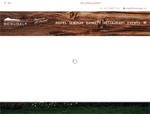 Tablet Screenshot of meielisalp.ch